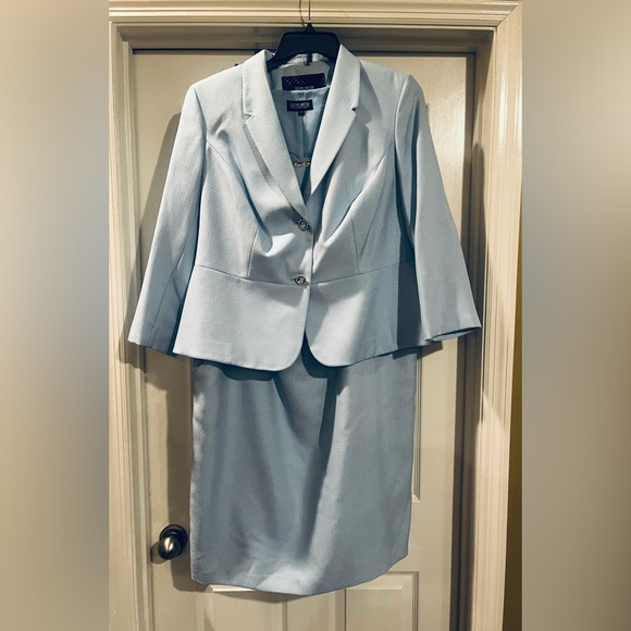 John Meyer Dresses & Skirts - John Meyer Light Blue Women's  Dress Suit 14W